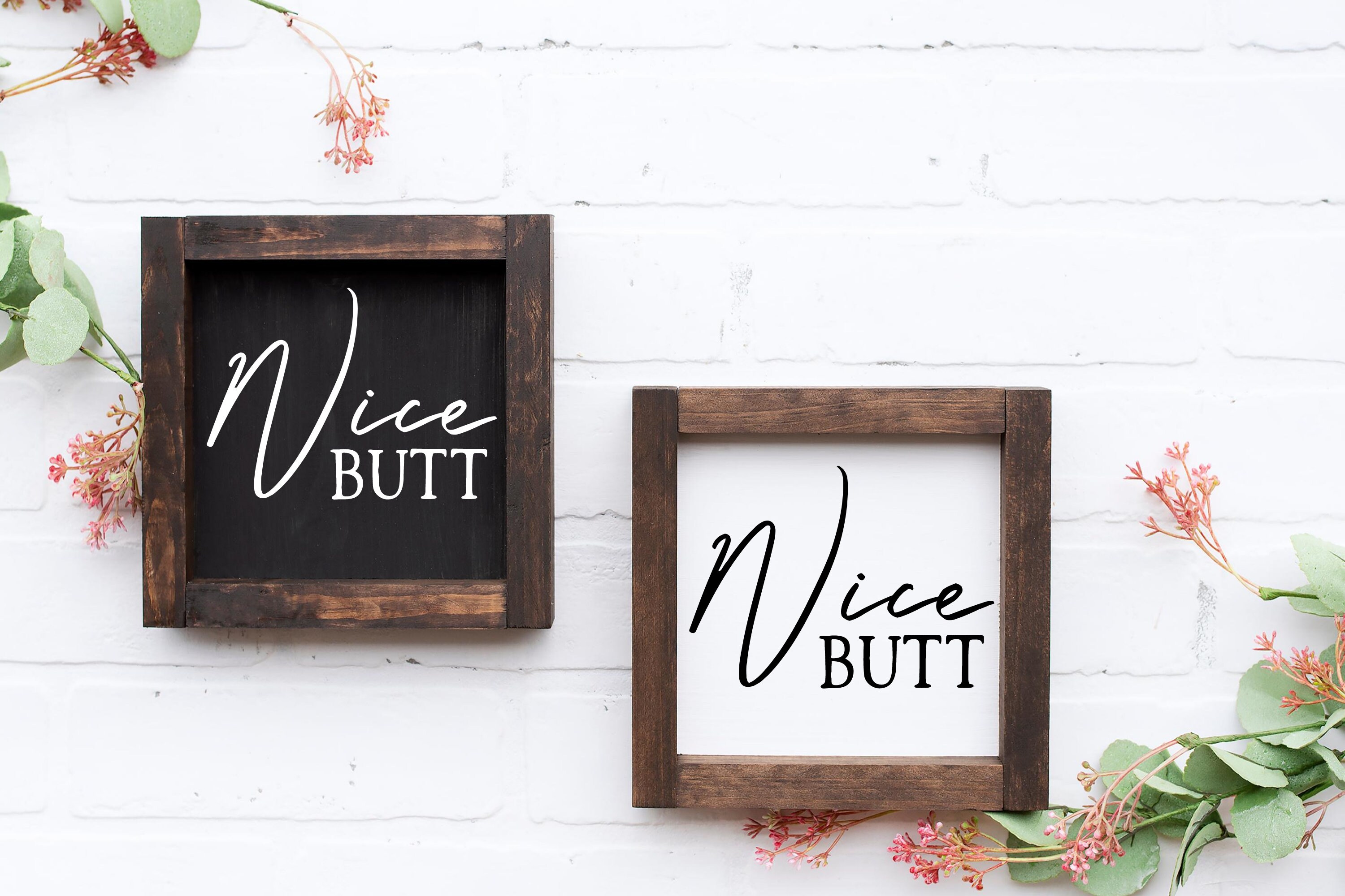 Bonito signo de baño a la pequeña letreros de madera para el | Etsy