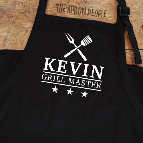 Master Chef Apron for Men Custom Mens Apron Personalized Etsy
