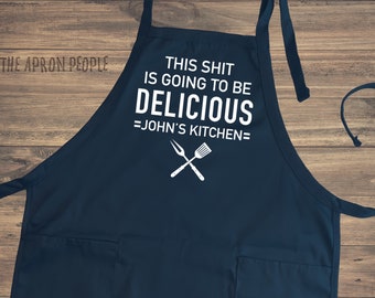 KATOOM Christmas Apron Cartoon Kitchen Aprons Professional Chef Print Pinafore Deer Head Style for Festival Cooking Baking BBQ Party Restaurant Home Decoration KATOOM Christmas Apron Cartoon Kitchen Aprons Professional Chef Print Pinafore Deer Head Style for Festival Cooking Baking BBQ Party Restaurant Home Decoration