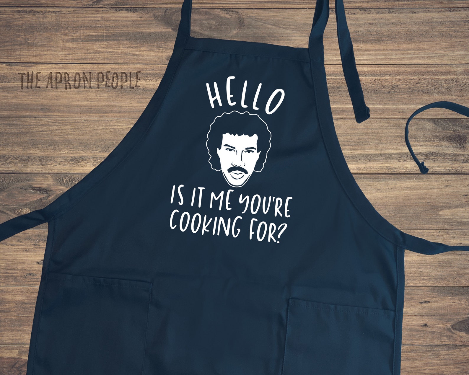 Funny Dad Joke Apron Hello is It Me You're Cooking For Etsy