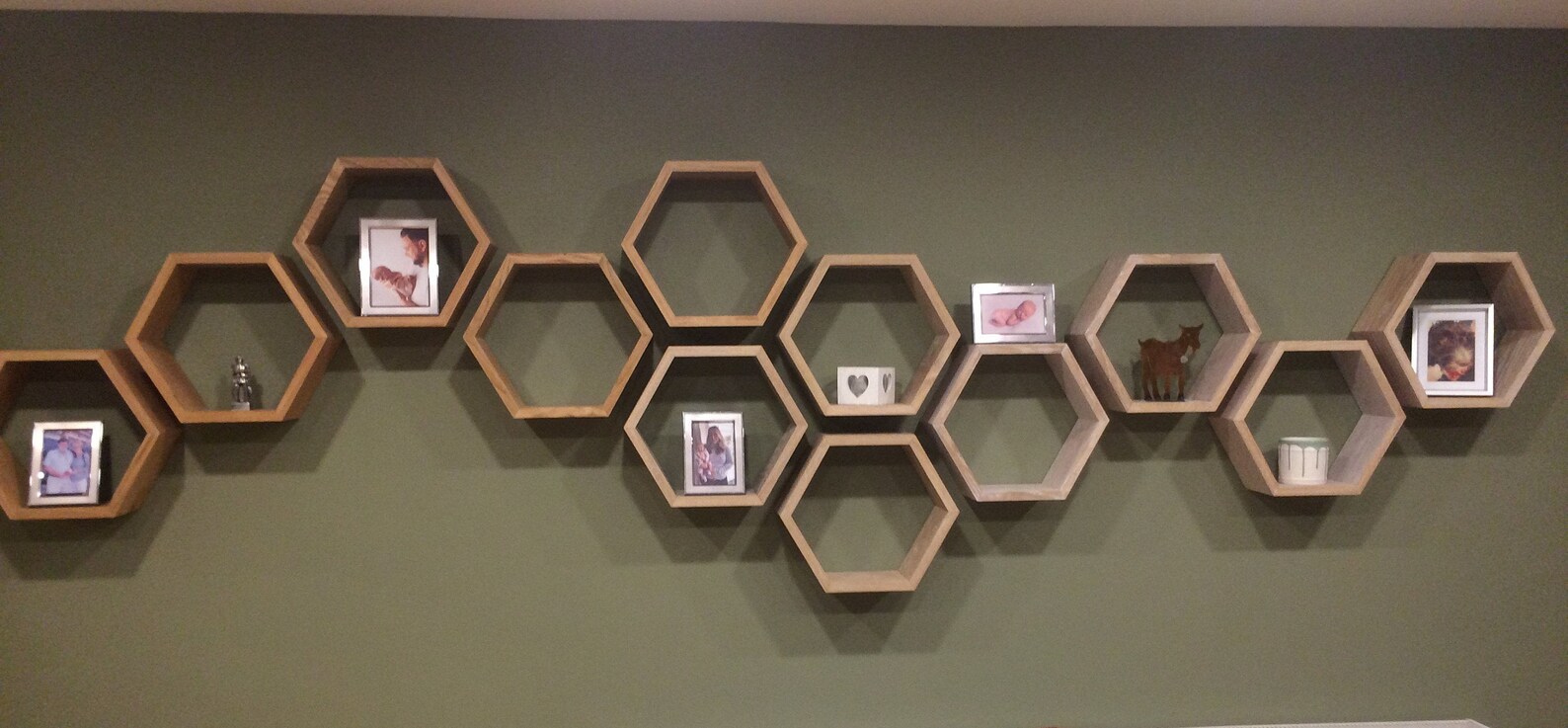Hexagon Shelves Etsy