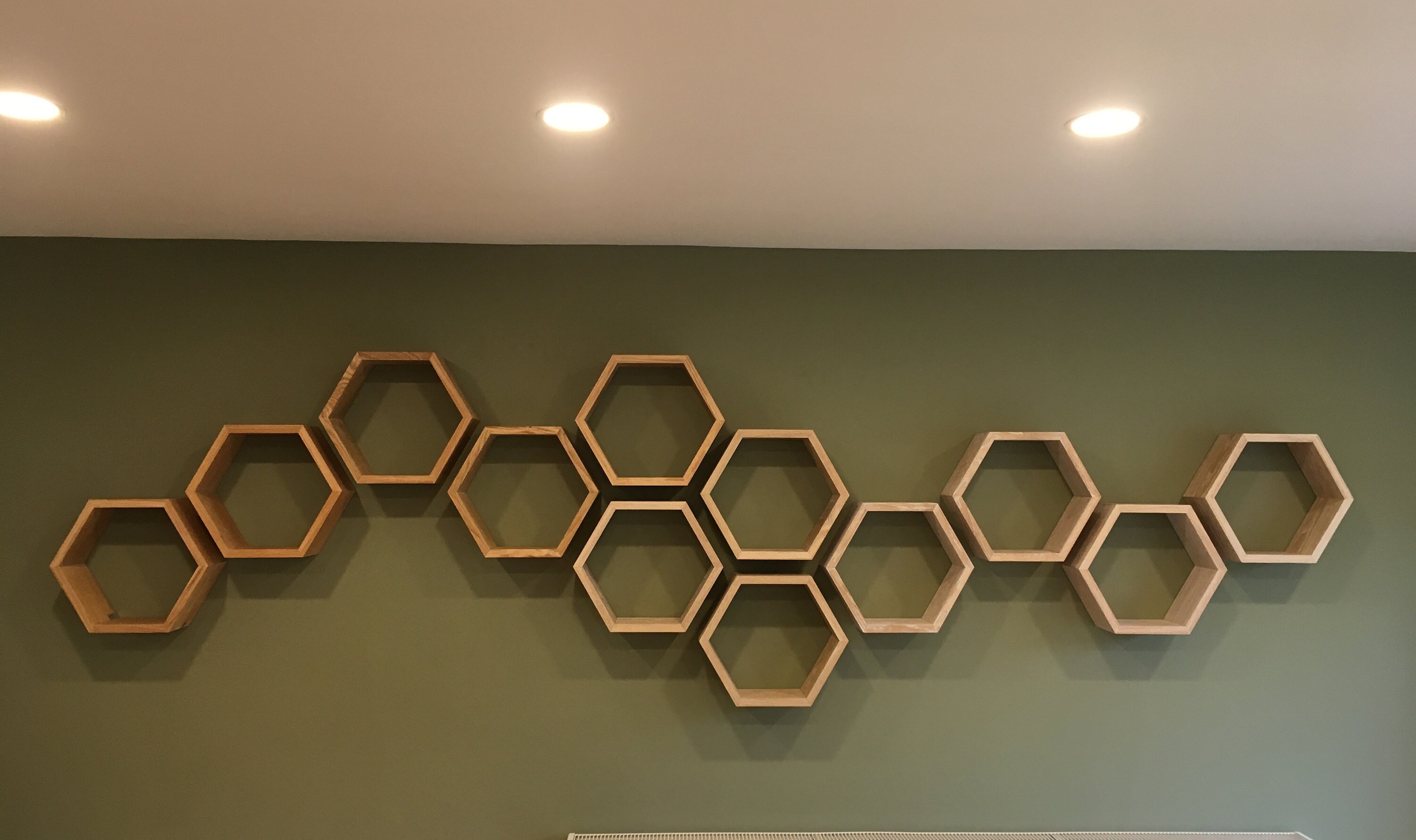 Hexagon Shelves Etsy