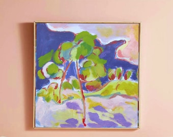 Abstract art, Large Oil Painting, Large Painting, Original Art, Painting, Oil, Abstract Painting, Painting on canvas Size 15&#39;&#39;x15&#39;&#39; inches