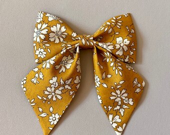 Liberty Tana Lawn design Cotton Fabric Sailor Hair Bows