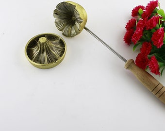 Millinery Flower making tool Flower making iron Mould  /Petal Mould silk - 6cm