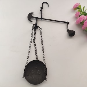 Vintage style Brass Steelyard Small size scale balance weight