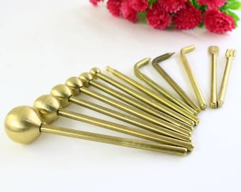 Flower making tools Japanese millinery fabric making tools Millinery Fabric Flower Making Tools  Flower making set of 12 tools