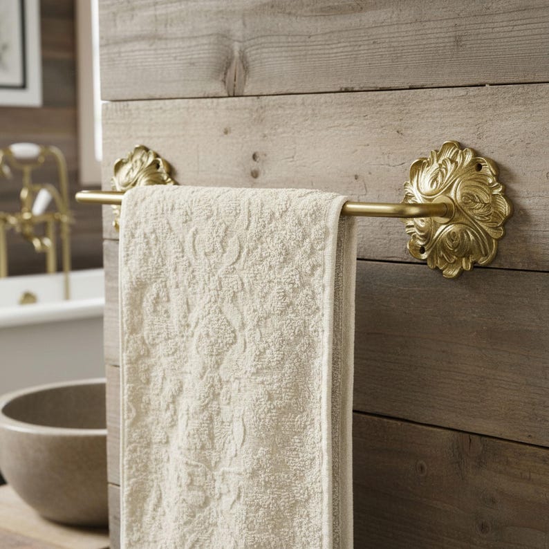 Brass Towel rack
