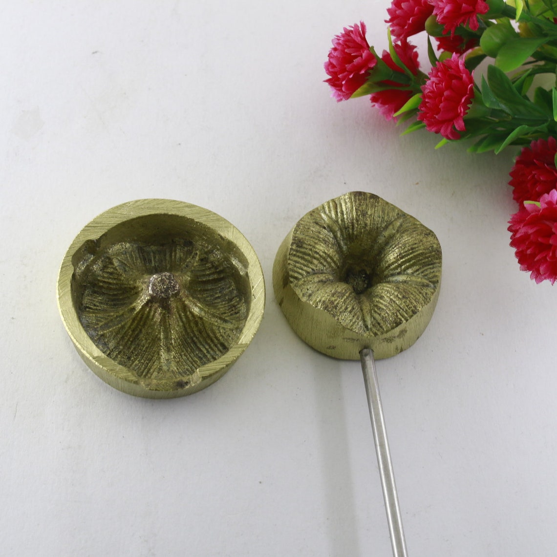 Flower making iron Mould Leaf Petal Mould silk leather Etsy