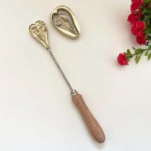 Form för att tillverka silkesblommor: Tillbehör för hattar (6 cm x 4 cm)