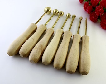 Millinery Flower Making Tools Millinery High Quality Brass Set millinery tool 7piece