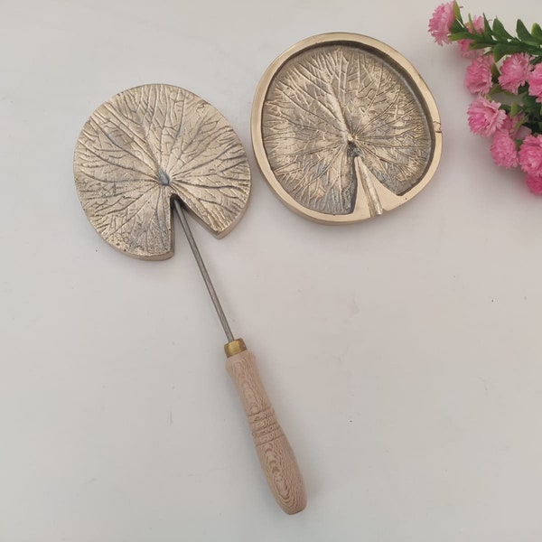 Millinery Flower Making Iron Tool Mold / Petal Mould silk - Molla Tool - leather flower molds - artificial flower 11cm x 11cm