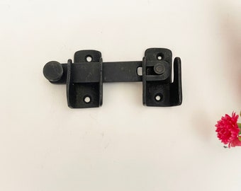Solid Brass Gate Lock – Traditional Latch for Garden, Barn, or Shed Doors | Handmade Hardware