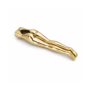 Brass Woman Nutcracker: Elegant Kitchen Decor