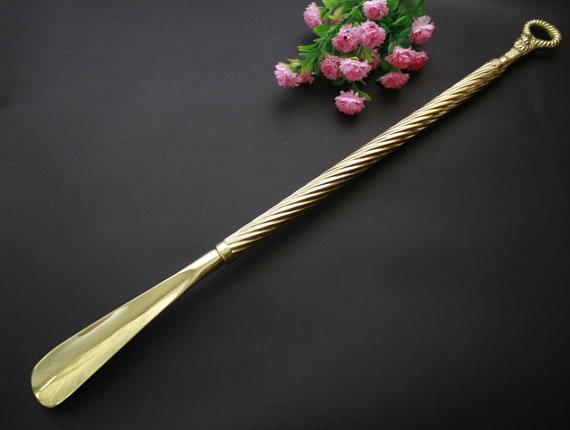 solid brass shoe horn