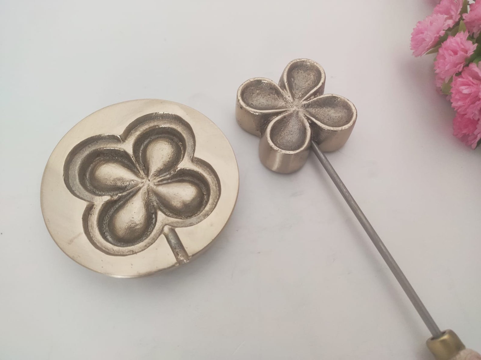 Millinery Flower Making Iron Tool Mold / Petal Mould Silk Etsy