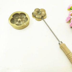 Millinery Flower Making Iron Tool Mold / Petal Mould silk - Molla Tool - leather flower molds - Artificial silk flowers 6cm