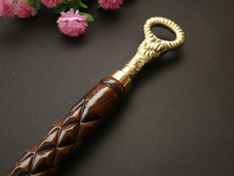 Shoe Horn Brass Wood Embroidered Shoehorn long Shoehorn Etsy