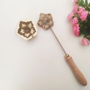 Brass Millinery Flower Making Mold with - Handmade Floral Craft Tool for Artificial Flower Design