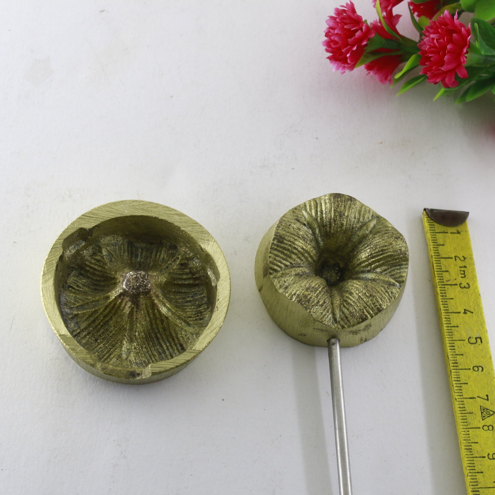Flower making iron Mould Leaf Petal Mould silk leather Etsy