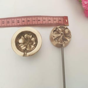 3cm Flower Making Iron: Millinery Flower Tool & Leaf/Petal Mold