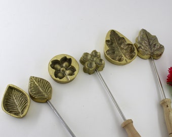 Millinery Flower Making Mould: 3-Piece Leaf/Petal Set