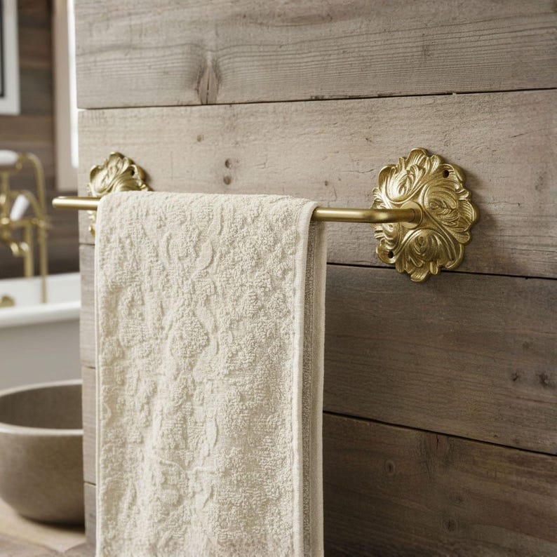 Brass Towel Rack