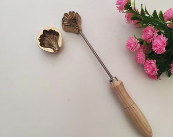Millinery Flower making tool - leather flower molds - Flower making iron Mould  Leaf - Petal Mould silk -  3,5cm x 3cm