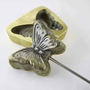 Millinery Flower Making mold: Leaf/Petal Iron Mould (8cm x 7cm)