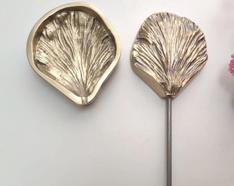 Solid Brass Silk Flower Mold, Tool for Millinery Petals, Leather and Artificial Blooms