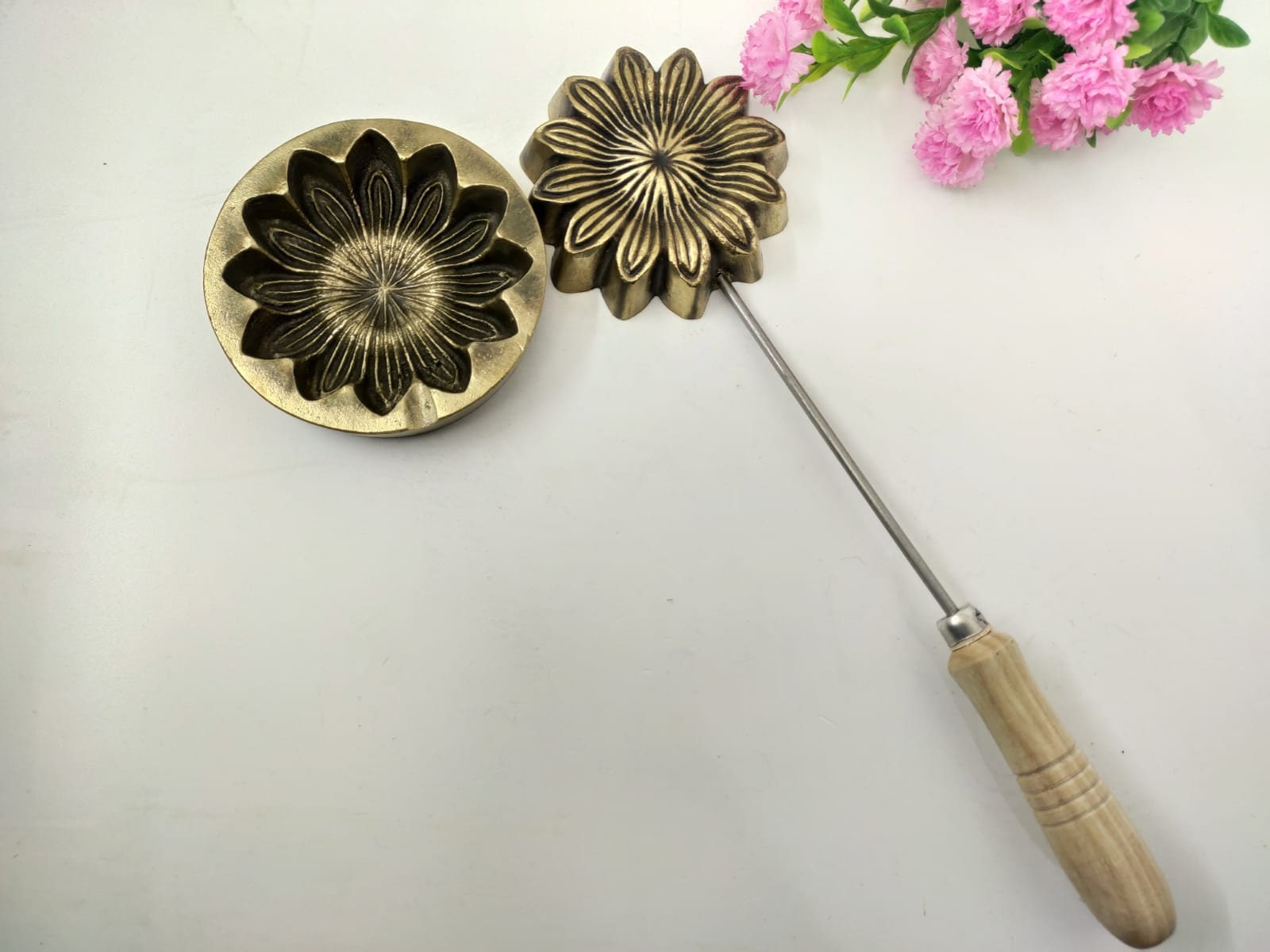 Millinery Flower Making Iron Tool Mold / Petal Mould Silk Etsy