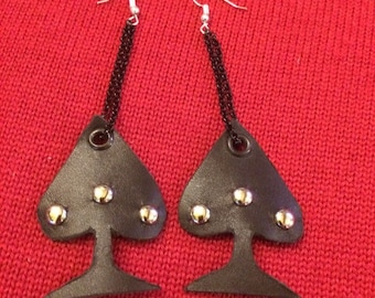 Hanging with the Ace of Spades Earrings