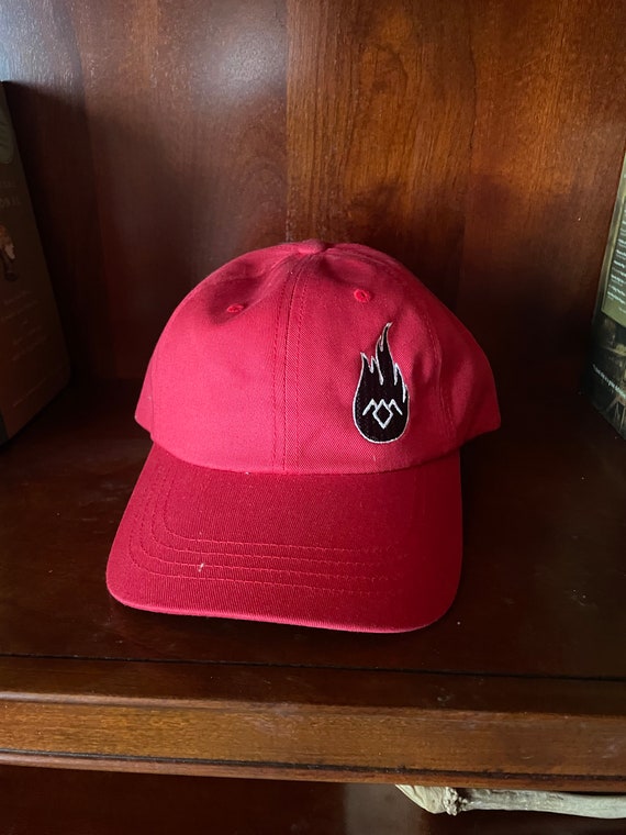 Twin Peaks Flame Logo Dad Hat - Etsy