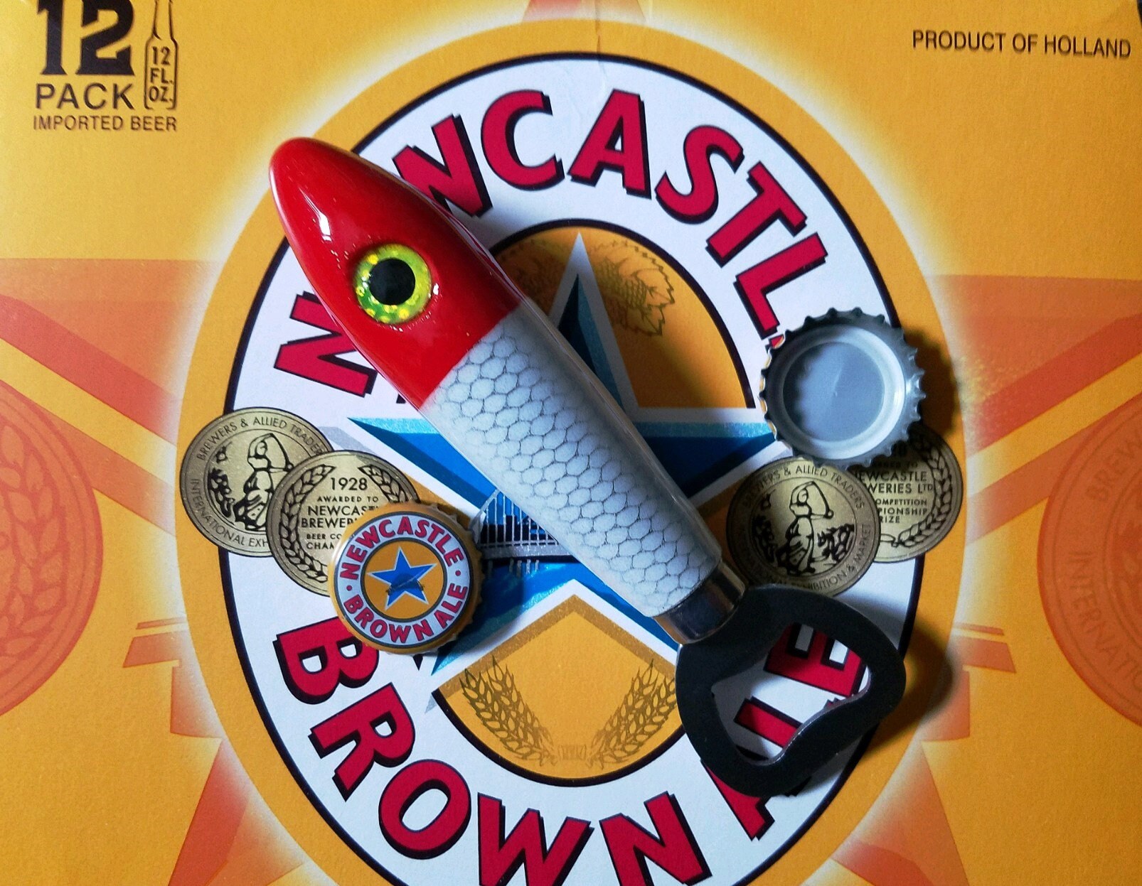 Fishing Lure Bottle Opener Etsy