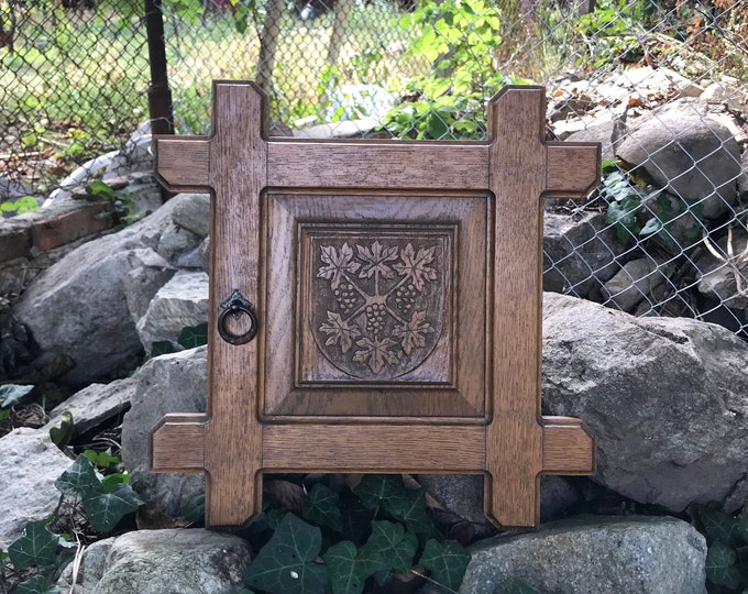 Vintage Key Box wooden Key Box wall Hanging Box for Keys Etsy