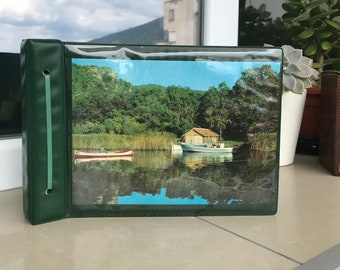 Vintage kleines Fotoalbum – 1980er Jahre Erinnerungsbuch