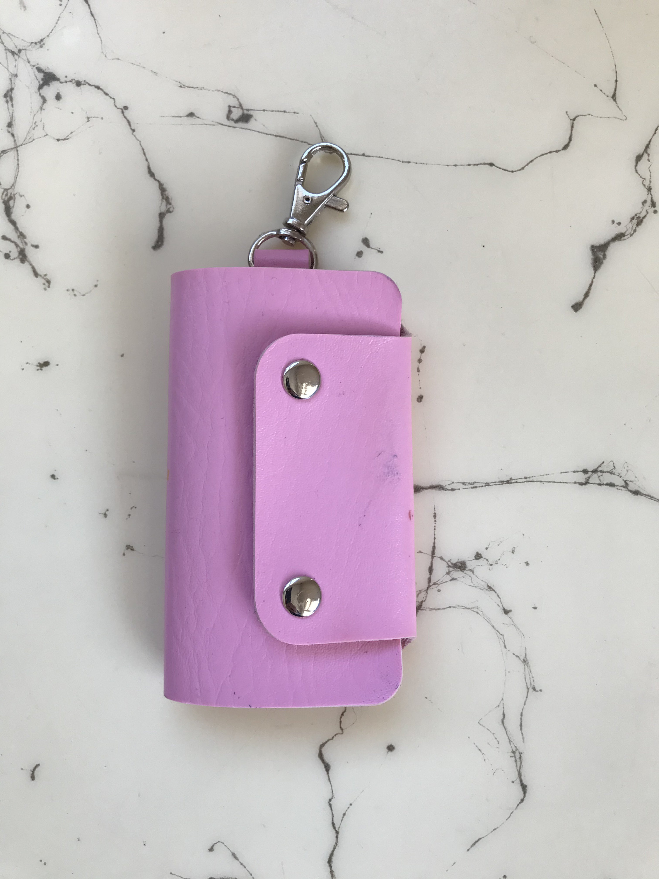 Vintage Folding Keychain Case key Accessories key Organizer artificial