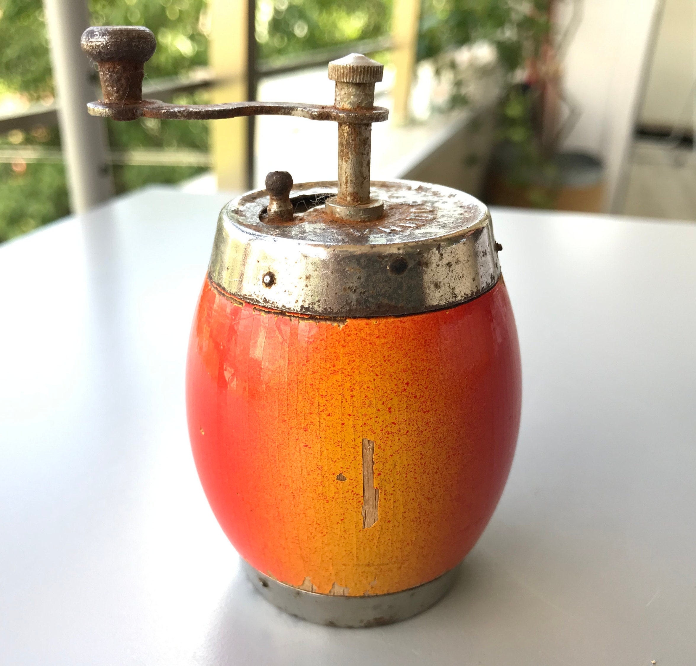 1 pezzo Macinapepe manuale, bottiglia di vetro con macinasale pepe in