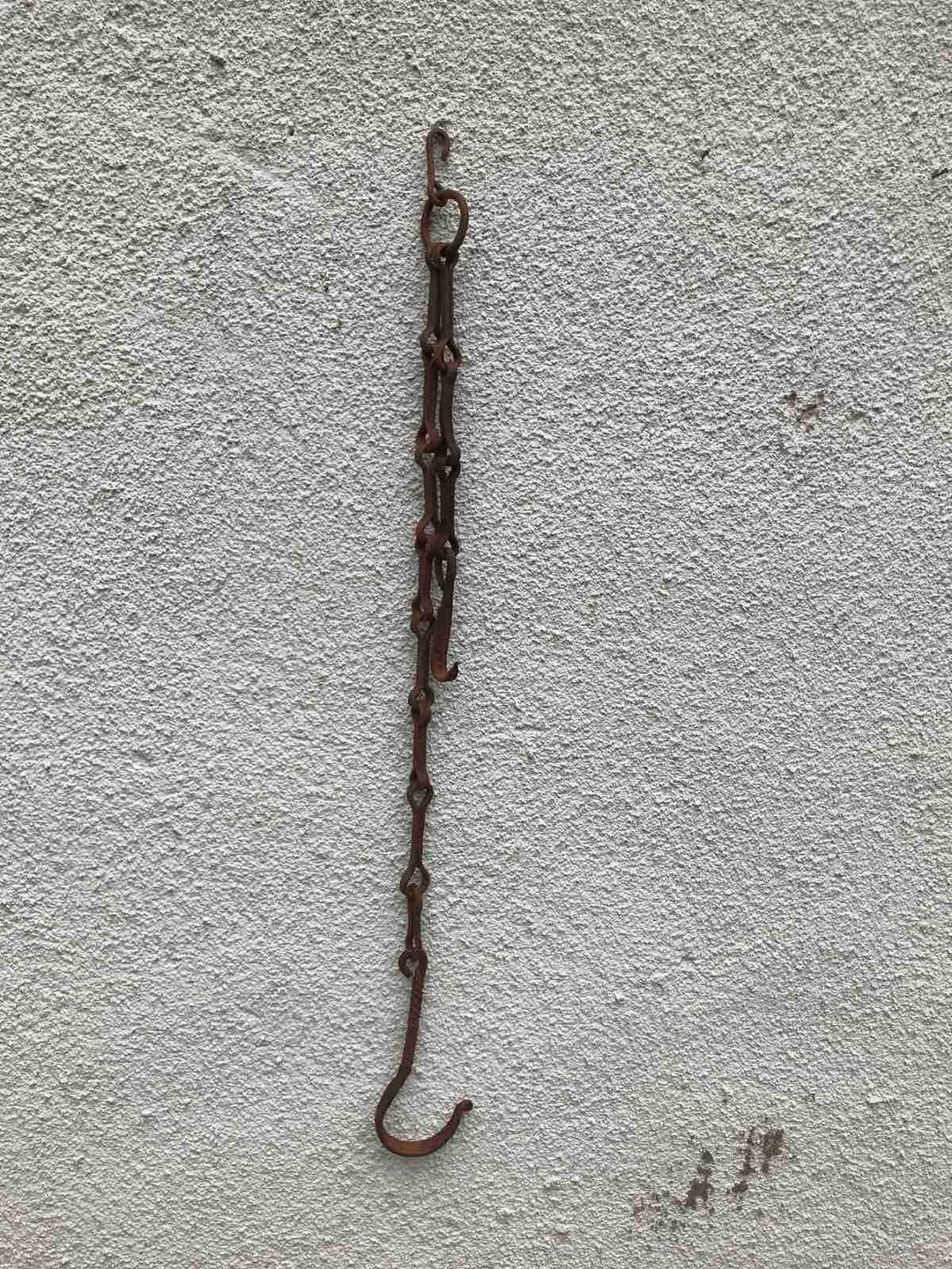 Vintage Fireplace Chain -hand Forged Chain -antique Primitive Hearth ...