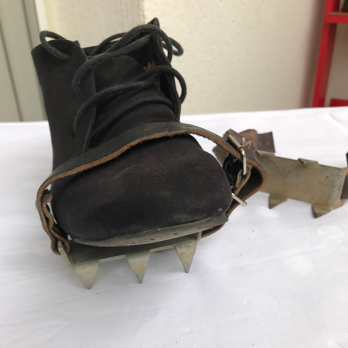 Vintage Ice Cleats ice Cleats retro Ice Spikes Etsy Singapore