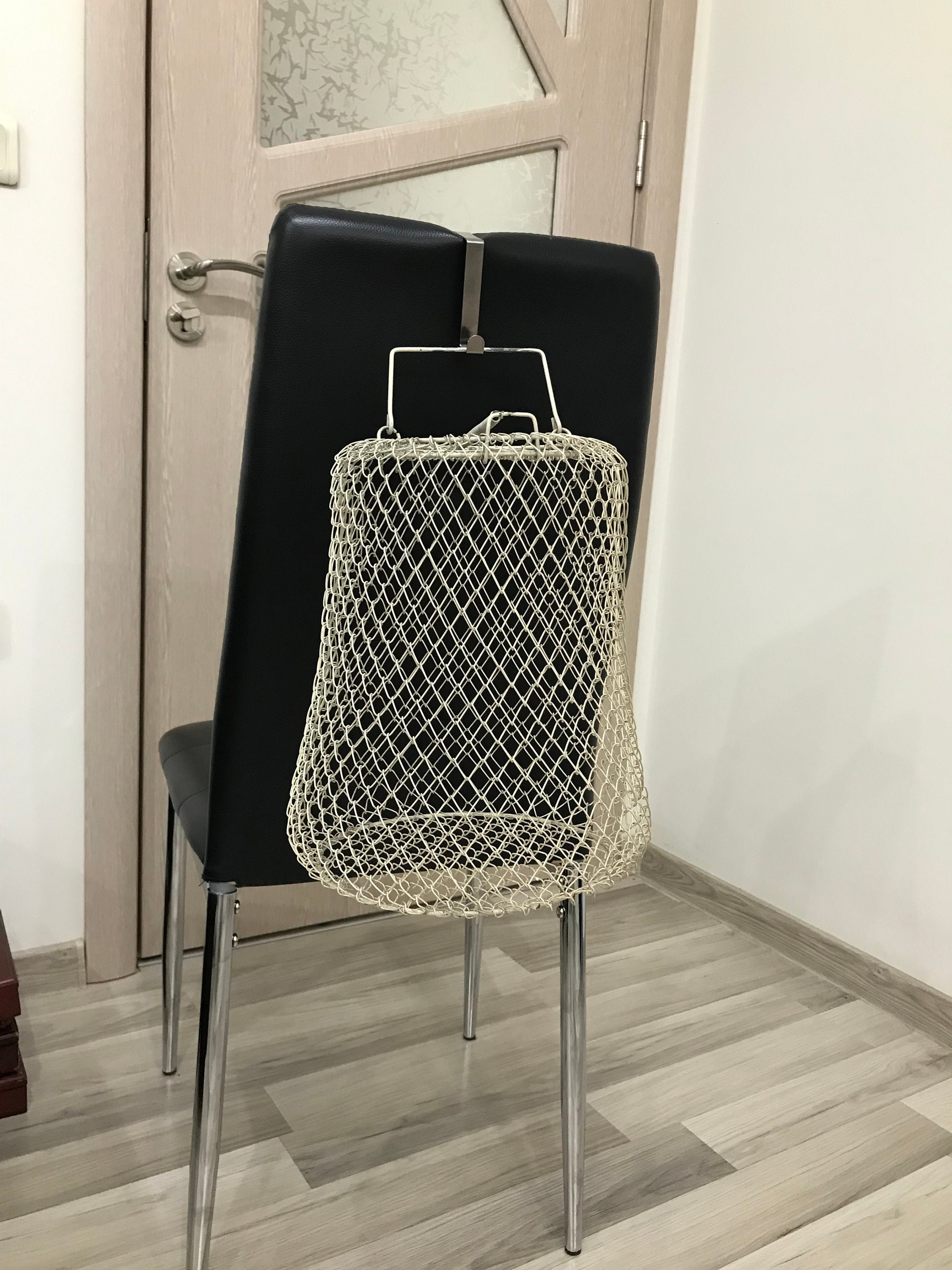 Panier à poisson rond en fil métallique 13 x 18