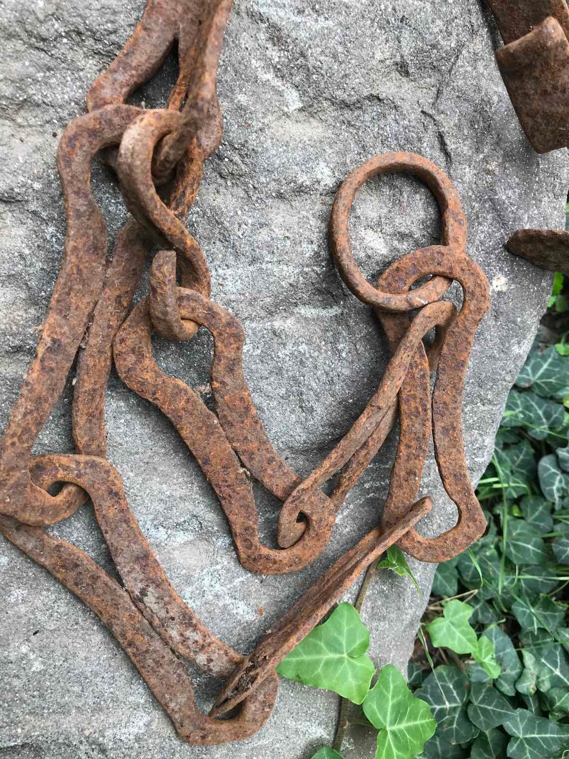 Vintage Antique Fireplace Chain primitive Hearth Fireplace - Etsy