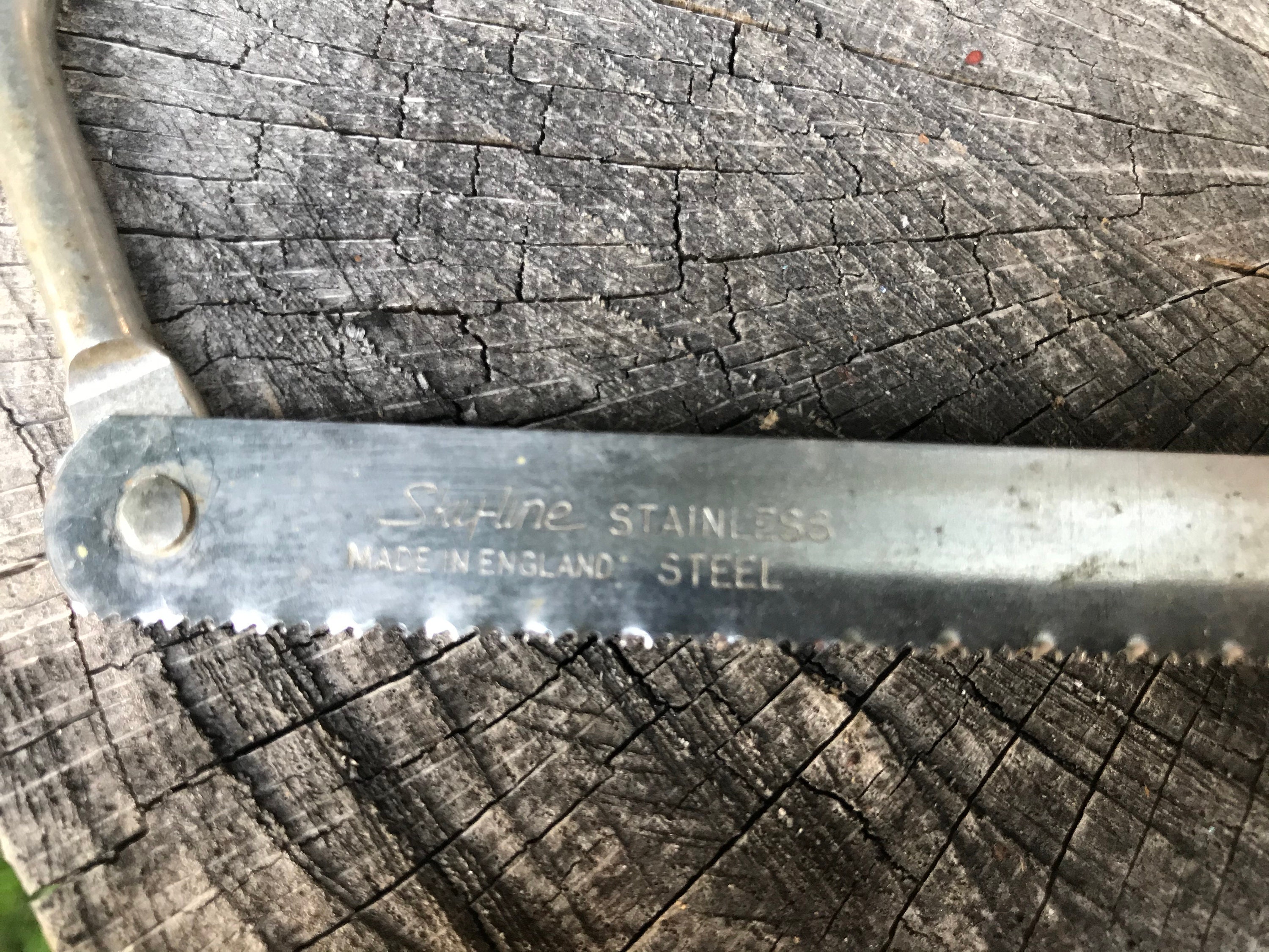 Vintage stainless hacksaw metal hacksaw small hacksaw | Etsy