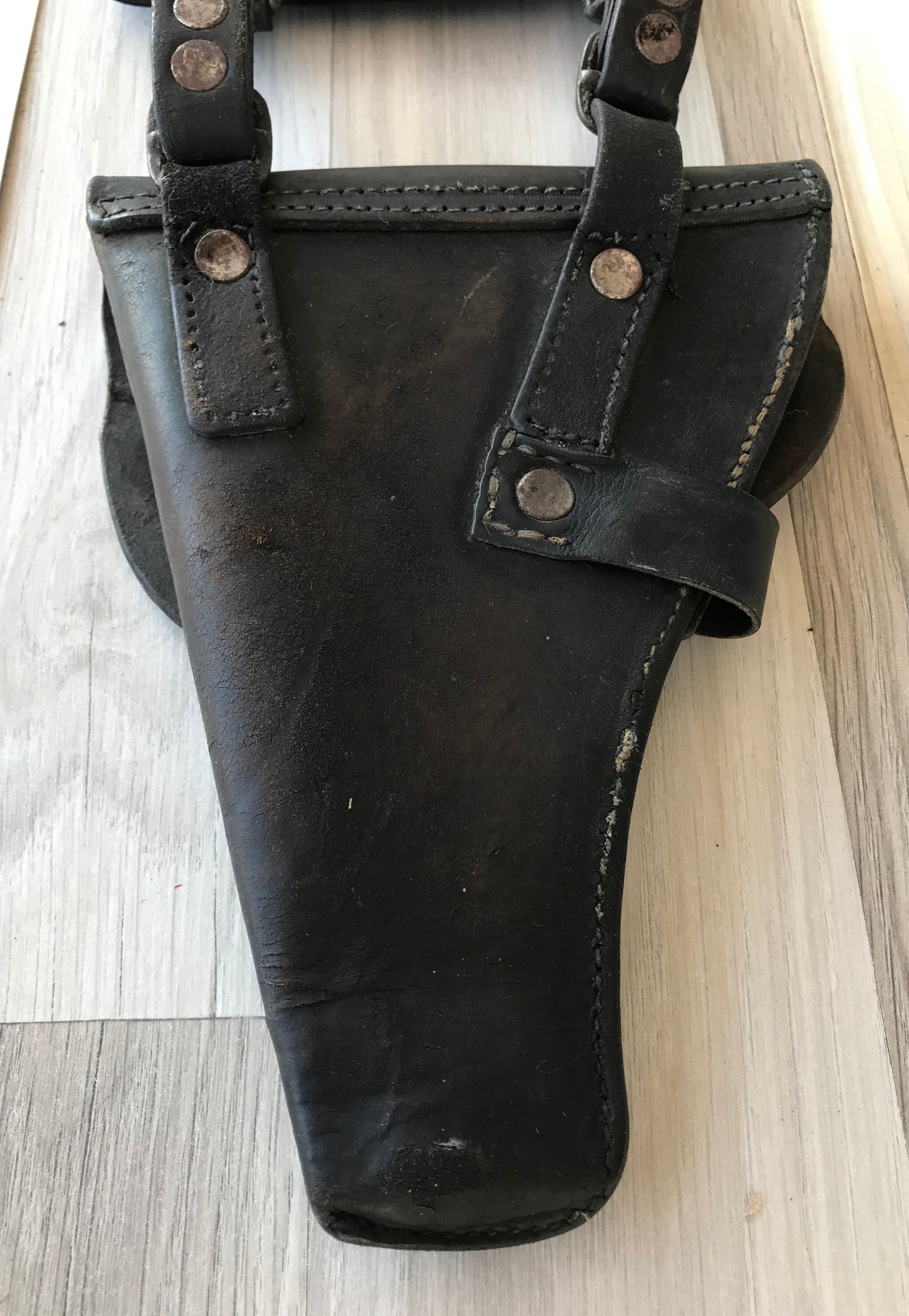 Vintage Leather Gun Holster Police Holster Pistol Holster | Etsy