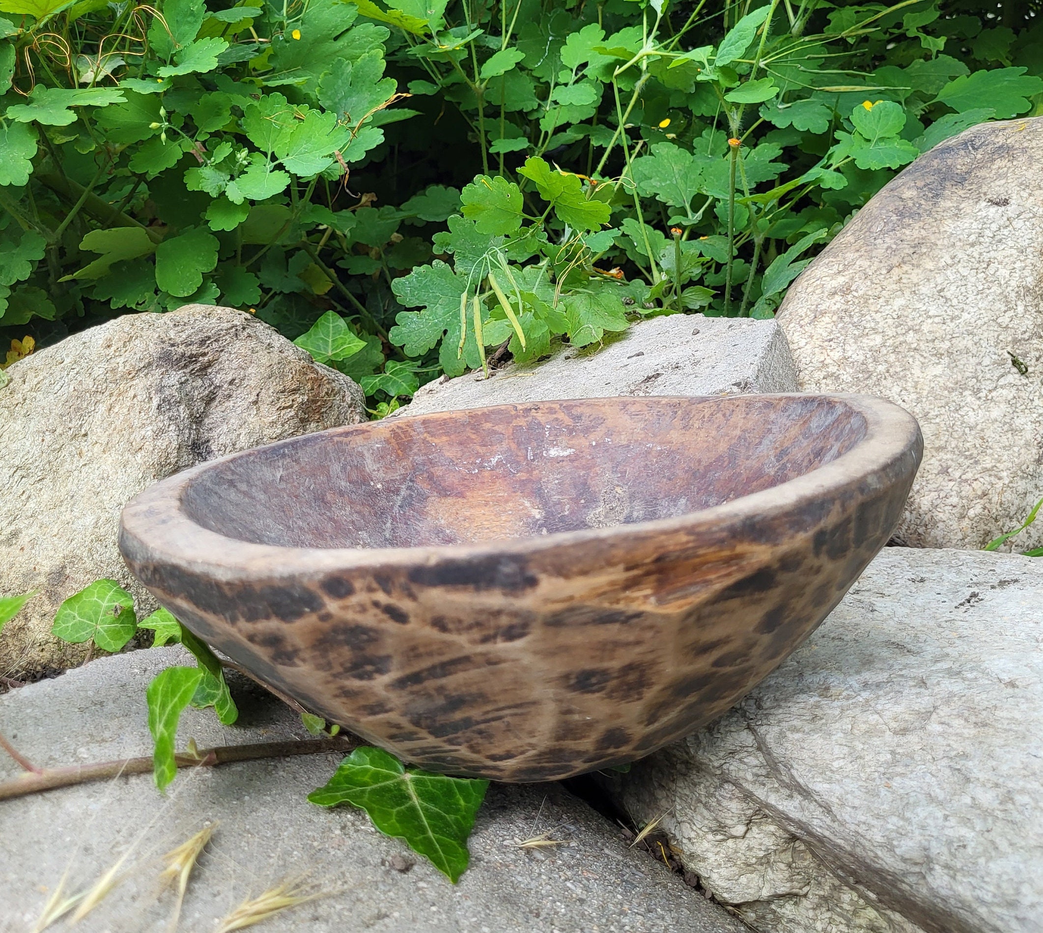 アフリカの古い木のボウル プリミティブ　古道具　ウッドボウル アフリカの古い木のボウル プリミティブ 古道具 ウッドボウル