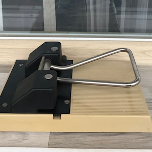 Vintage hole puncher-retro paper perforator-Vintage perforator-old paper puncher-office tool-office décor-office supplies-double hole punch