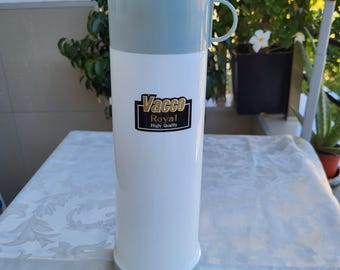 Termo vintage - termo retro - termo antiguo - jarra de café y té - termo - picnic - decoración de cocina - termo de café y té