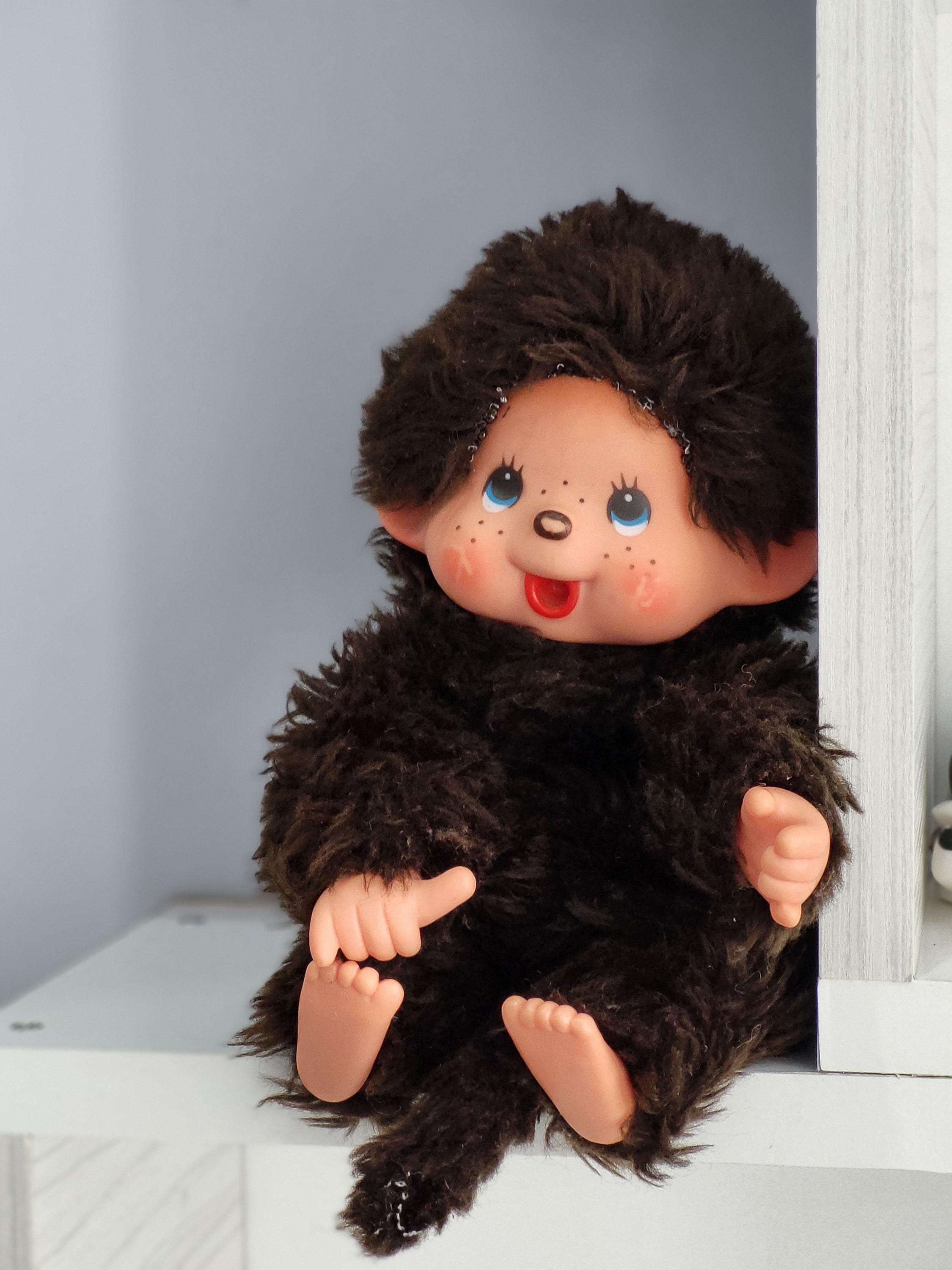 Vintage Monchhichi Monkey Plush Doll – Sekiguchi Collectable Toy