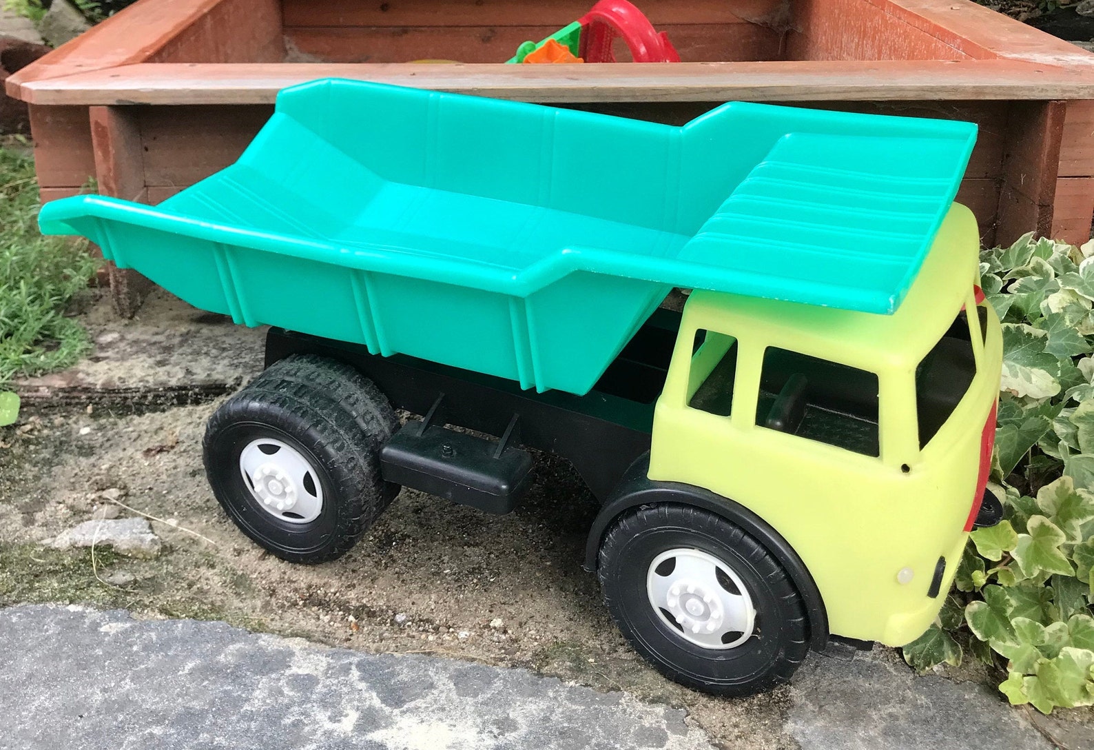 Vintage Plastic Dump Truckdump Truck Toyold Toy Dump Etsy