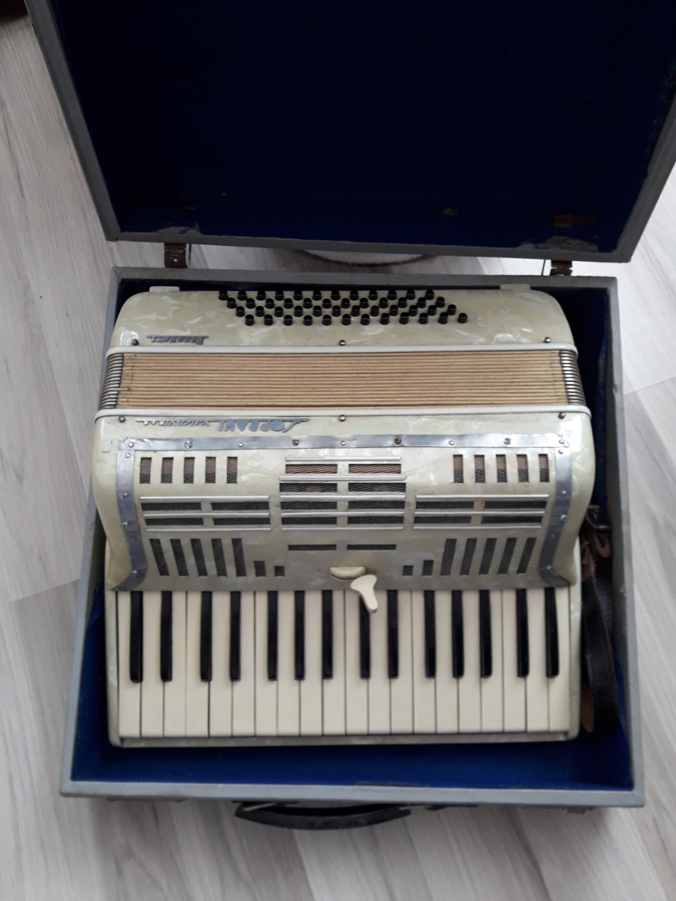 Vintage Italy Accordion- Vintage Recanati V Soprani Di